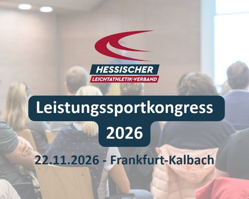 HLV-Leistungssportkongress 2026: Leistung beginnt mit Gesundheit
